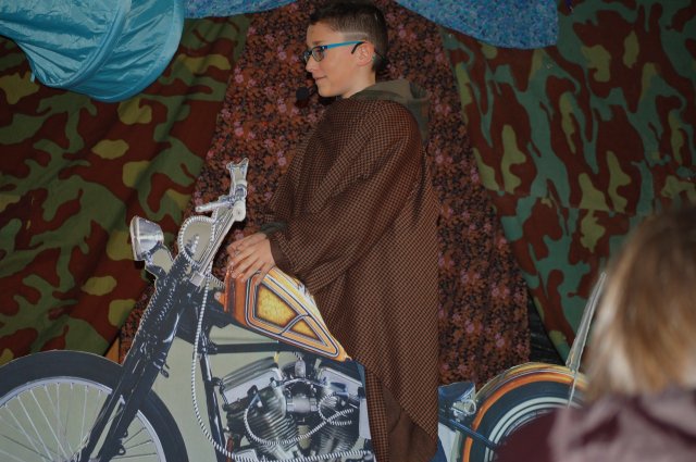 La Moto Nella Roccia